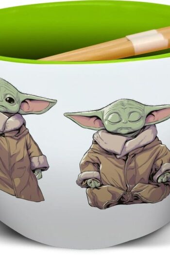 Star Wars: The Mandalorian Ramen Bowl with Chopsticks Grogu