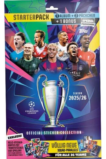UEFA Champions League 2025/26 Sticker Collection Starter Pack