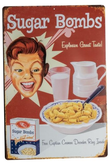 Fallout Metal Sign Sugar Bombs