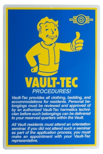 Fallout Metal Sign Procedures