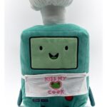 Adventure Time Plush Figure BMO Kiss My Cook 22 cm