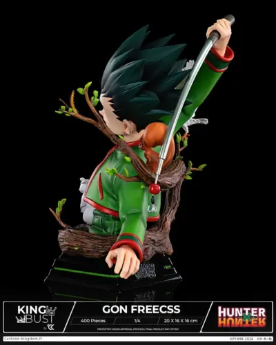 Gon Hunter x Hunter 1/4 king Bust CK by Cartoon Kingdom - immagine 2