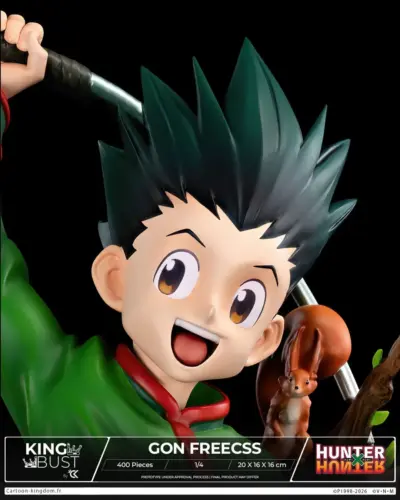 Gon Hunter x Hunter 1/4 king Bust CK by Cartoon Kingdom - immagine 6