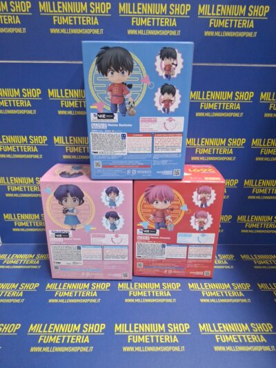 Ranma Nendoroid Set 3 Pezzi Ranma Saotome Akane Tendo Good Smile Company - immagine 5