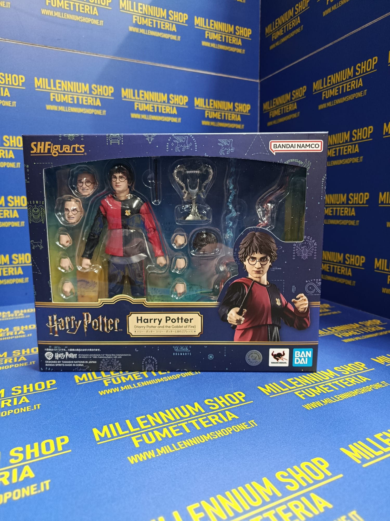 b99c7851-8b59-48a4-afde-89b8fc4356a8 Harry Potter and the Goblet of Fire S.H. Figuarts Action Figure Harry Potter 14 cm by Bandai - immagine 1