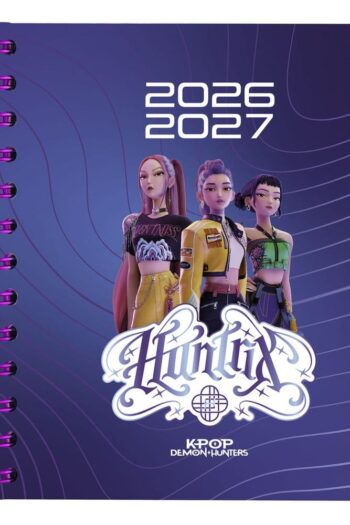 KPop Demon Hunters School Diary daily planner 2026/2027 A5