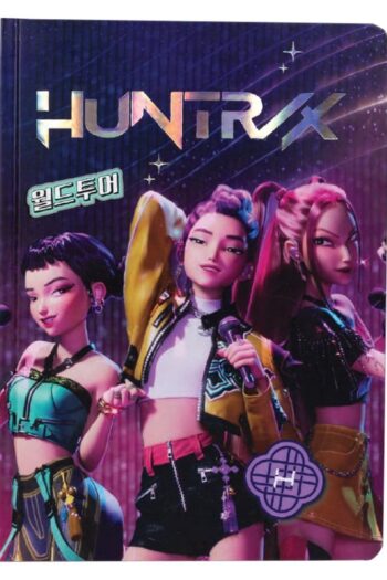 KPop Demon Hunters A5 Notebook Huntr/x