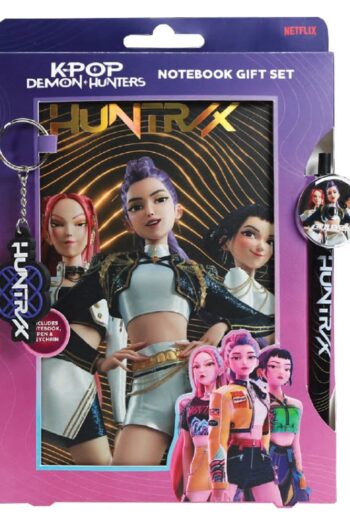 KPop Demon Hunters Notebook Gift Set Golden