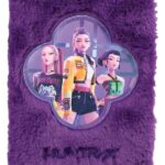 KPop Demon Hunters A5 Notebook Huntr/x Plush