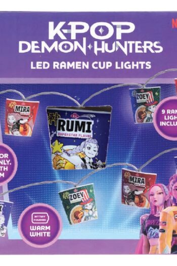 KPop Demon Hunters String Lights Ramen