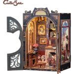 Book Nook Count Cat´s Study 17 x 12 cm