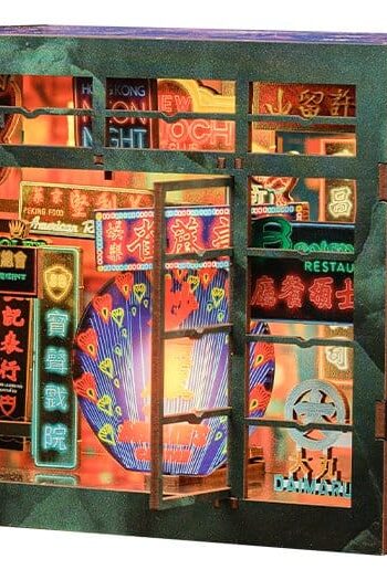 Book Nook Hong Kong Neon Light 13 x 17 cm