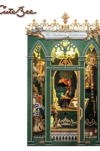 Book Nook The Darkness Herbarium 17 x 12 cm