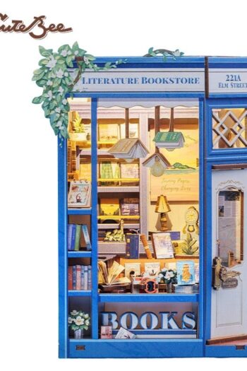 Book Nook Literature Bookstore 17 x 12 cm