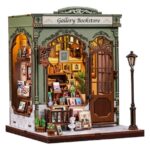 Miniature House Model Kit Gallery Bookstore 20 x 16 cm