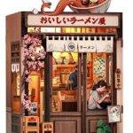 Miniature House Model Kit Oishii Kyoto 22 x 13 cm