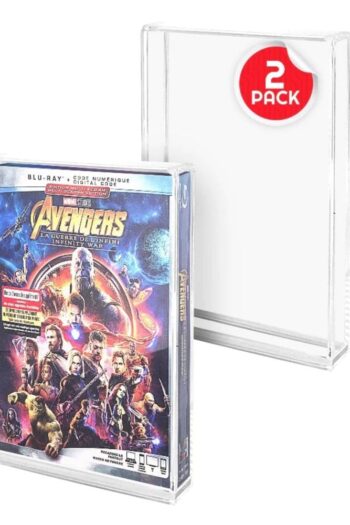 Acrylic Case 2-Pack for PS3/PS4/Blu-Ray/XBOX One