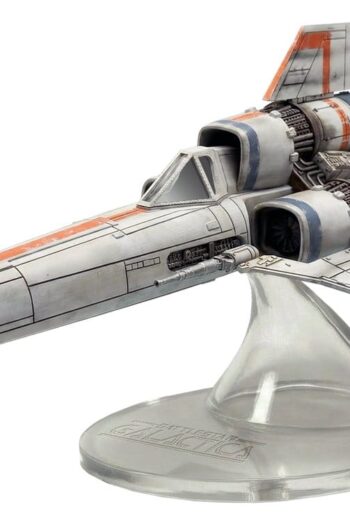 Battlestar Galactica Action Figure with Vehicle Colonial Viper Mk & Lieutenant Boomer