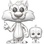 Looney Tunes POP!&Buddy Animation Vinyl Figure Sylvester&Tweety 9 cm