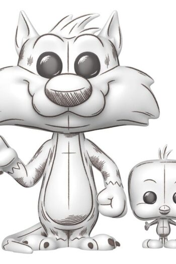 Looney Tunes POP!&Buddy Animation Vinyl Figure Sylvester&Tweety 9 cm