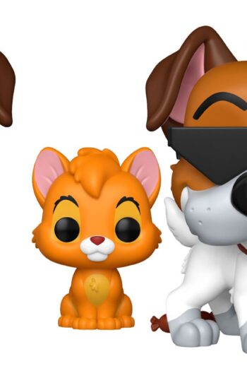 Oliver & Co. POP!&Buddy Movies Vinyl Figures Dodger w/Oliver w/Chase 9 cm Assortment (6)