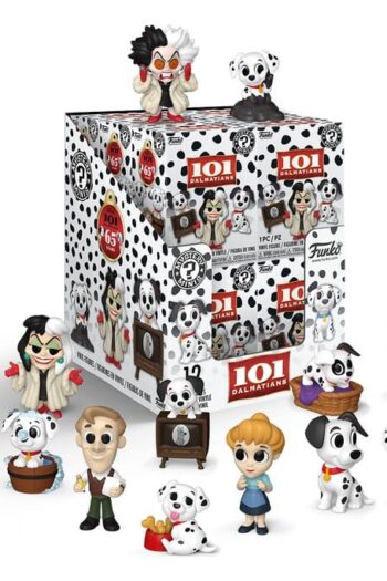 One Hundred and One Dalmatians Mini Figures PDQ 5 cm Display (12)