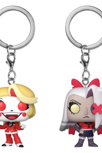 Hazbin Hotel POP! Vinyl Keychain 2-Pack Charlie & Vaggie 4 cm