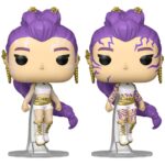 KPop Demon Hunters POP! Animation Vinyl Figures Rumi with Chase (Glow) 9 cm Assortment (6)