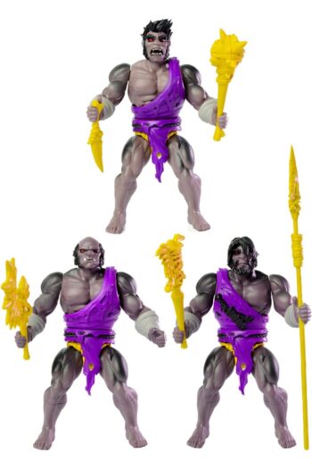 Legends of Dragonore Wave 2: Dragon Hunt Action Figure 3-Pack Brukteror Cave Men 14 cm