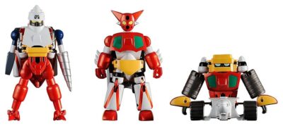 Getter Robo Action Figure 3-Pack Dynamic Change Getter Robo 12 cm by Freeing - immagine 2