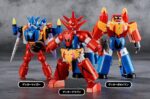 Getter Robo G Action Figure 3-Pack Dynamic Change Getter Robo G 13 cm by Freeing