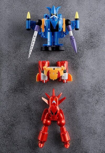 Getter Robo G Action Figure 3-Pack Dynamic Change Getter Robo G 13 cm by Freeing - immagine 7