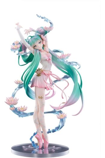 Hatsune Miku F:NEX PVC Statue 1/7 Water lily Ver. 27 cm