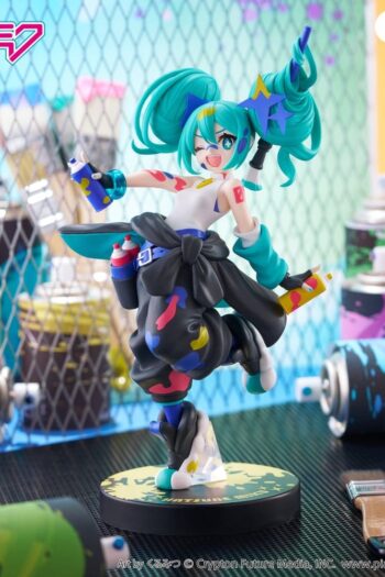 Hatsune Miku Muchute PVC Statue Paint Girl Another Color Ver. 23 cm