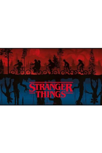 Stranger Things Desk Mat The Upside Down