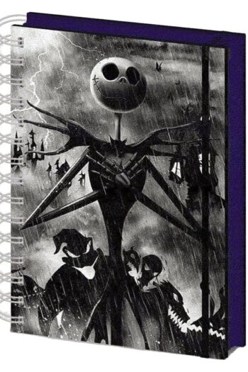 Nightmare Before Christmas Notebook A5 Seriously Spooky