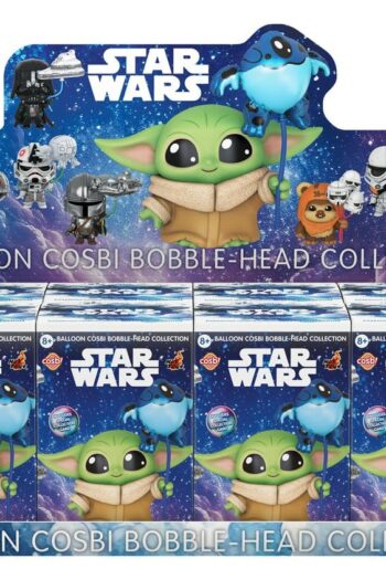 Star Wars Cosbi Mini Figures Balloon 8 cm Blind Box Display (8)