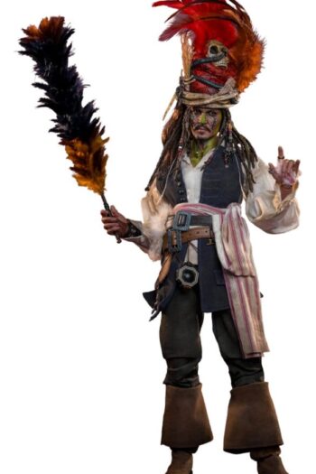Pirates of the Caribbean: Dead Man's Chest Action DX Figure 1/6 Pelegostos Chief Jack Sparrow 30 cm