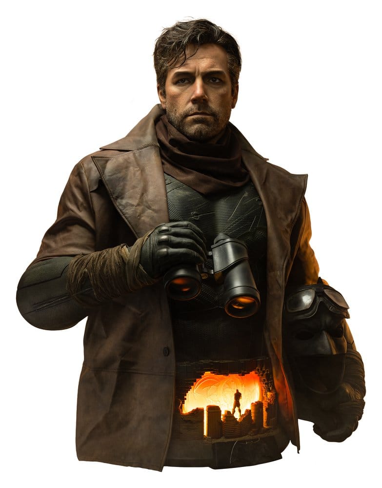 x_ifg0074 Zack Snyder´s Justice League Life Size Bust 1/1 Knightmare Batman 102 cm - immagine 1