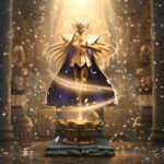 Virgo Shaka Saint Seiya Art Scale Statue 1/10  28 cm by Iron Studios