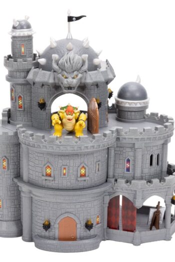 The Super Mario Galaxy Movie Deluxe Playset with 1 Mini Figure Bowser Castle
