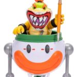 The Super Mario Galaxy Movie Action Figure Bowser Jr. with Clown Car 13 cm