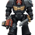Warhammer 40,000 Action Figure Black Templars Terminator 1 with Power Sword and Storm Bolter 14 cm