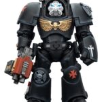 Warhammer 40,000 Action Figure Black Templars Terminator 2 with Power Fist and Storm Bolter 14 cm