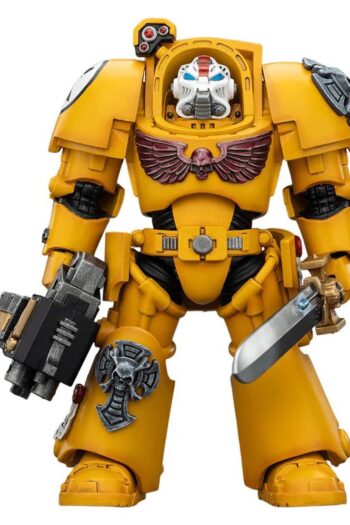 Warhammer 40,000 Action Figure Imperial Fists Terminator 1 with Power Sword and Storm Bolter 14 cm