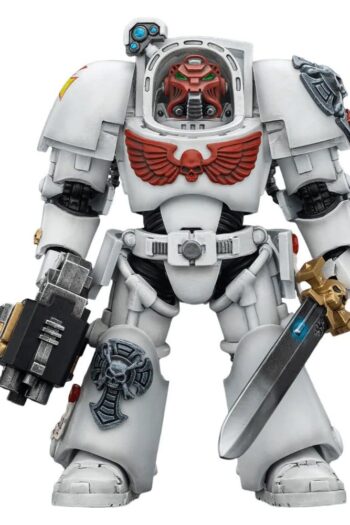 Warhammer 40,000 Action Figure White Scars Terminator 1 with Power Sword and Storm Bolter 14 cm