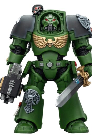 Warhammer 40,000 Action Figure Salamanders Terminator 1 with Power Sword and Storm Bolter 14 cm