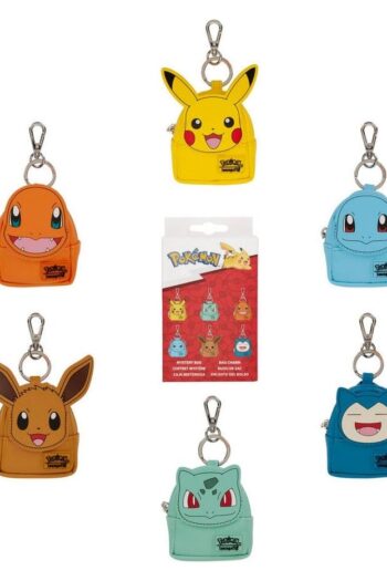 Pokémon by Loungefly Bag Charm Mystery Box Display (12)