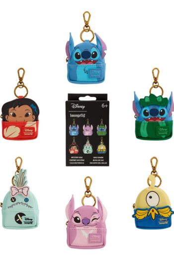 Disney Lilo & Stitch by Loungefly Bag Charm Mystery Box Display (15)