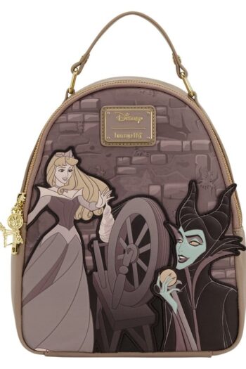 Disney by Loungefly Mini Backpack Sleeping Beauty Spinning Wheel